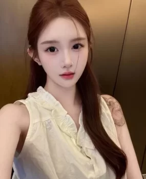 上海遇上这么一个气质美女